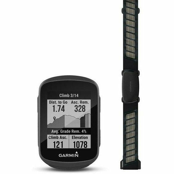 Garmin Edge 130 Plus GPS Enabled Computer Performance Bundle Black