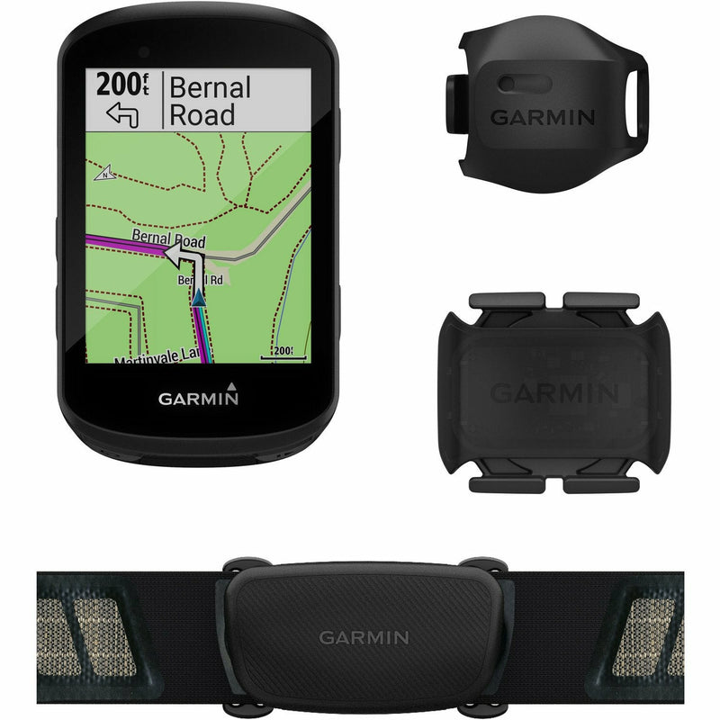Garmin Edge 530 GPS Enabled Computer Performance Bundle Black