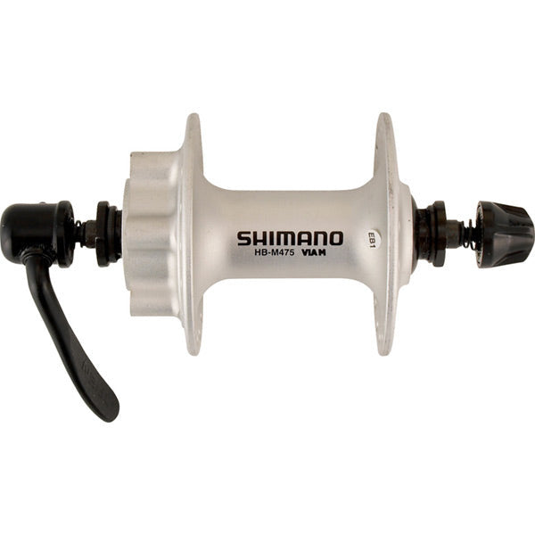 Shimano Deore HB-M475 Disc Front Hub Silver