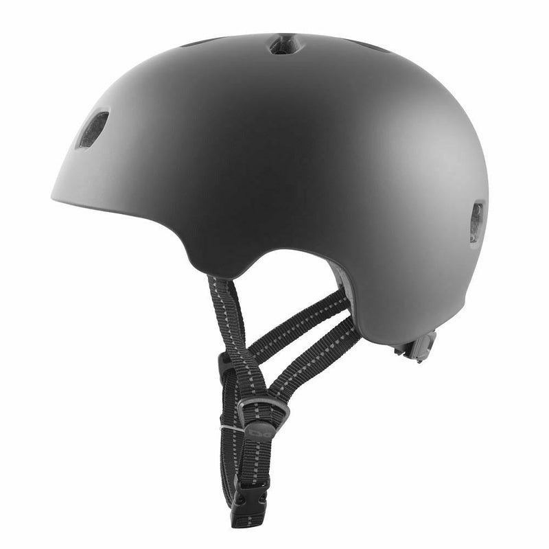 TSG Meta Solid Colour Helmets Satin Black