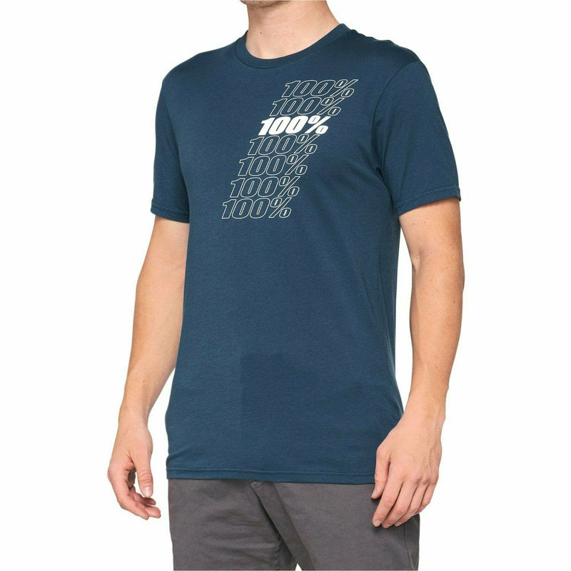 100% Nord T-Shirt Slate / Blue