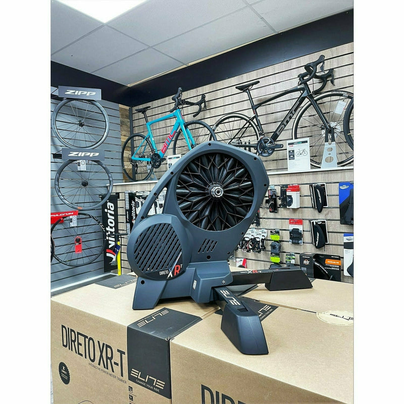 Elite Direto-XR T Direct Drive FE-C Mag Trainer With OTS Power Meter Black