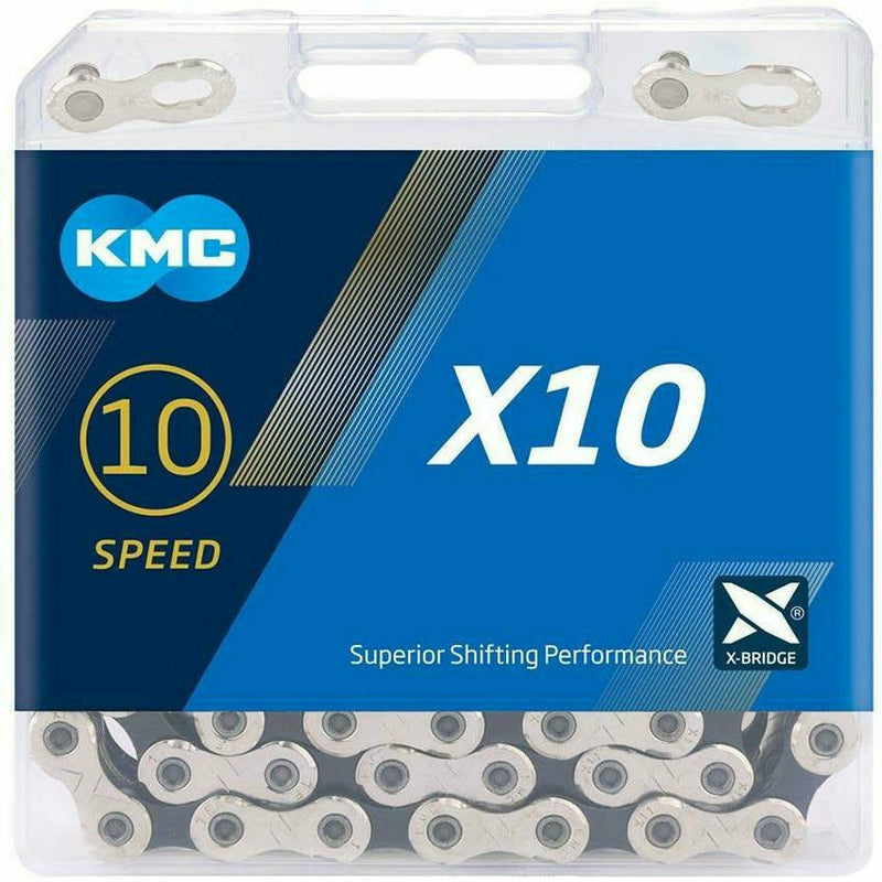 KMC X10 Chain Silver / Black
