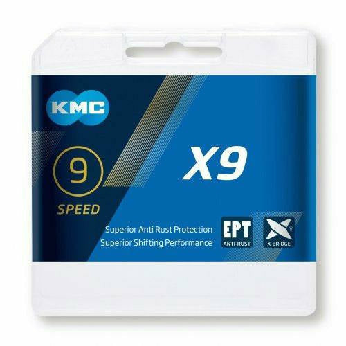 KMC X9 EPT Chain Silver