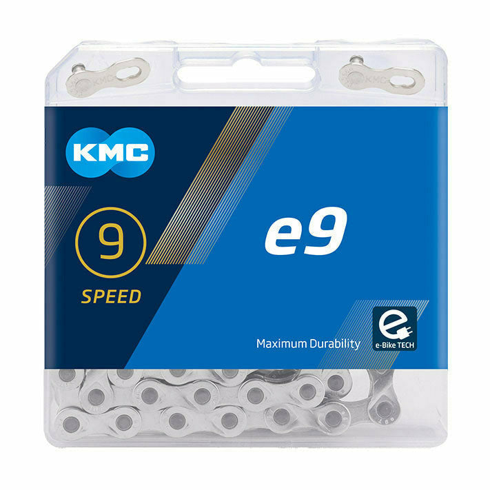 KMC E9 E-Bike Chain Silver