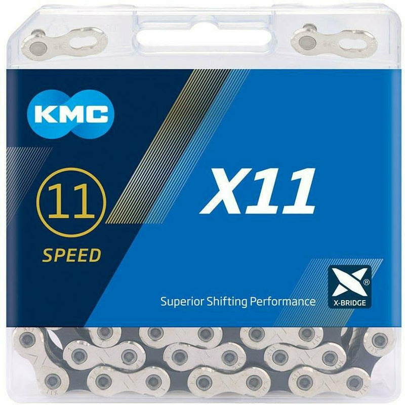 KMC X11 Chain Silver / Black