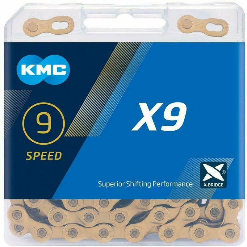 KMC X9 Chain Gold