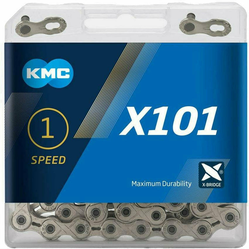 KMC X101 Track Chain Silver