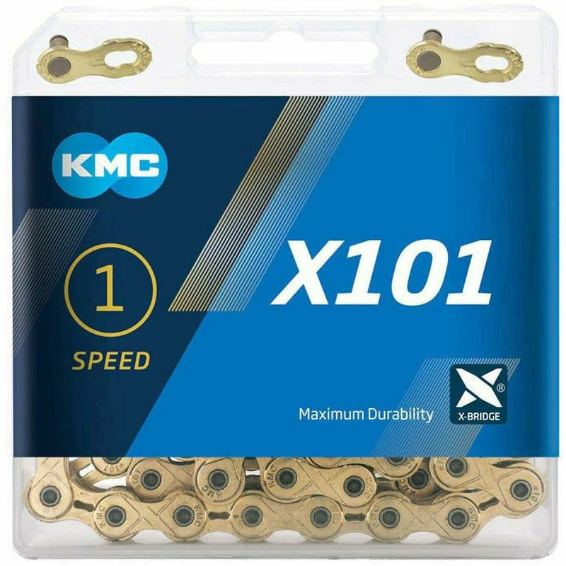 KMC X101 Track Chain Gold