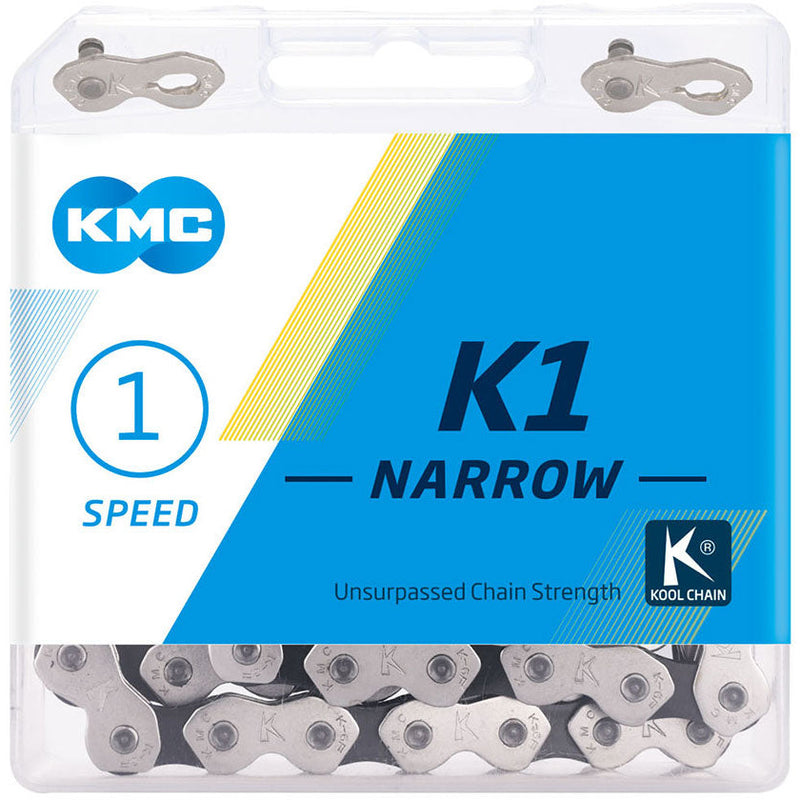 KMC K1 Narrow Chain Silver