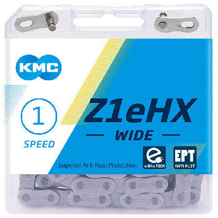 KMC Z1EHX EPT Wide Chain Silver