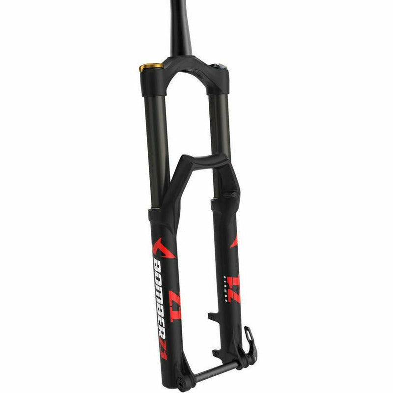Marzocchi Bomber Z1 170 27.5 Inch Grip 15QR110 Tapered Fork Black