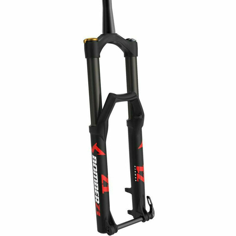 Marzocchi Bomber Z1 180 27.5 Inch Grip 15QR110 Tapered Fork Black