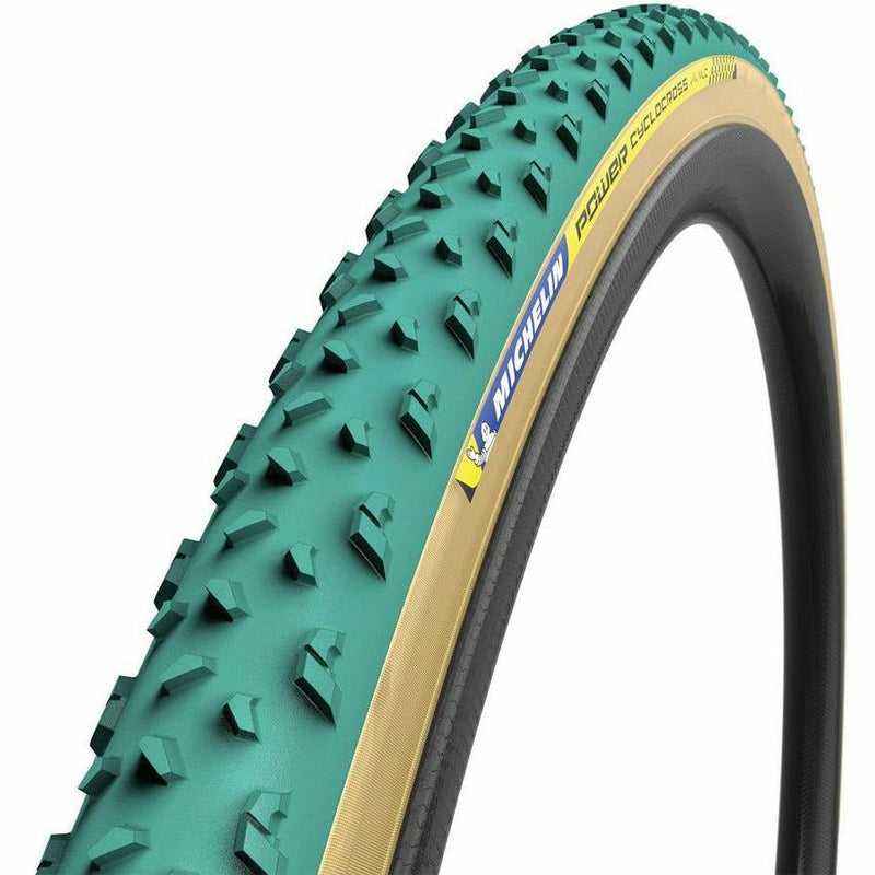 Michelin Power Cyclocross Tubular Mud Road Tyre Green