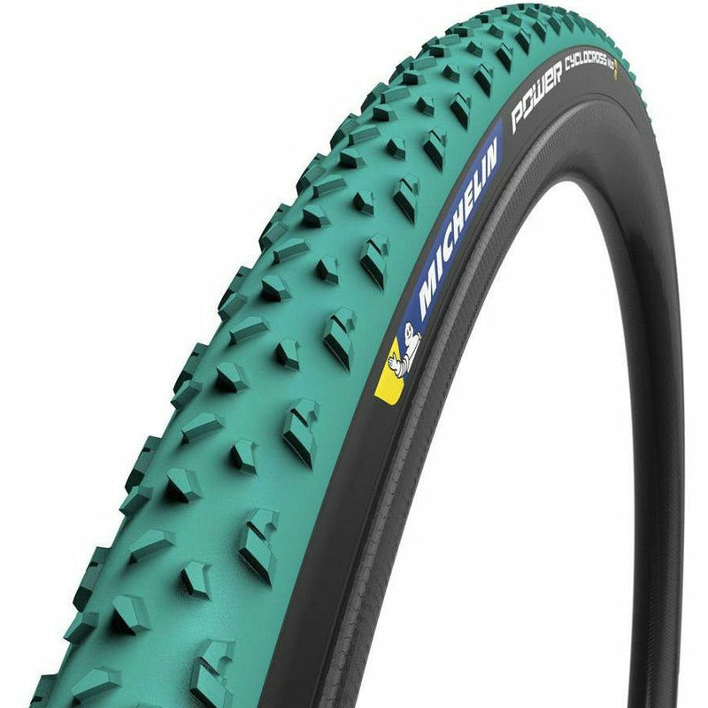 Michelin Power Cyclocross Mud TS TLR Road Tyre Green