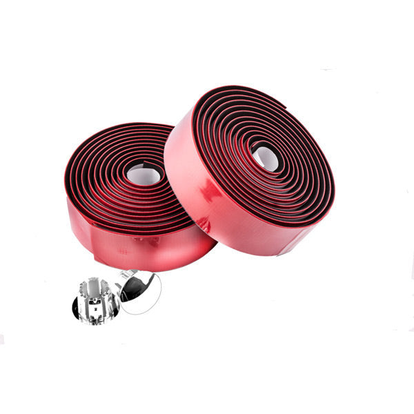 M Part Primo Anti-Slip Bar Tape With Shock-Absorbent Silicone Gel Red