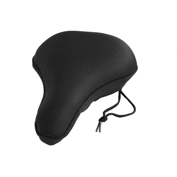 M Part Universal Fitting Gel Saddle Cover With Drawstring Black
