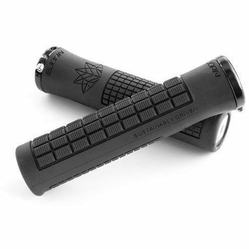 ODI Bjorn MTB / BMX Lock On Grips Made From Recycled Grips Black