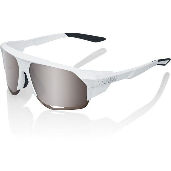 100% Norvik Hiper Silver Mirror Lens White / Soft Tact Off-White
