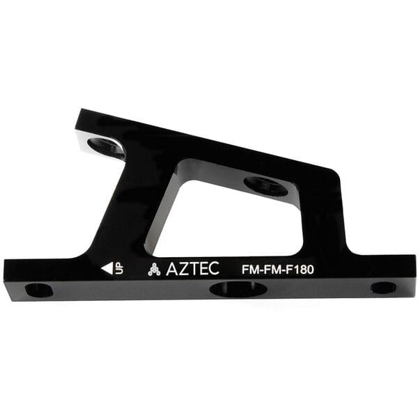Aztec Adapter For Flat Mount Caliper To Flat Mount Front Fork Black