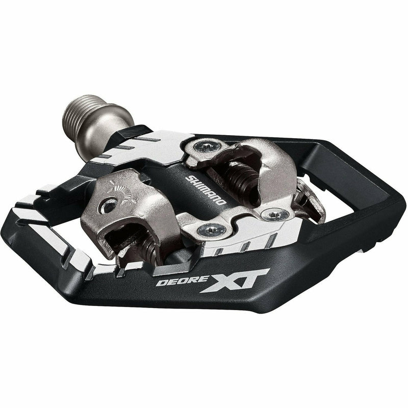 Shimano Pedals PD-M8120 Deore XT Trail Wide SPD Pedals Black