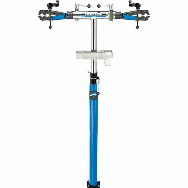 Park Tool PRS-2.3-2 Deluxe Double Arm Repair Stand With 100-3D Clamps Silver