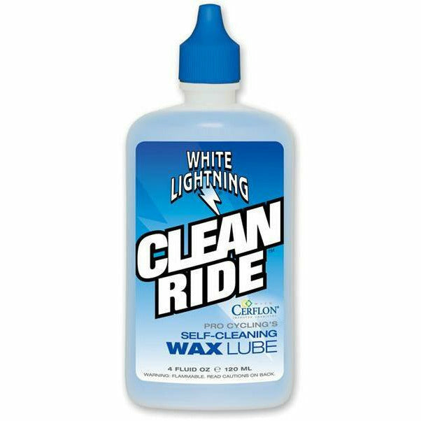 White Lightning Clean Ride 4 OZ Squeeze Bottle - Box Of 12