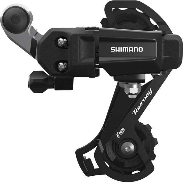 Shimano Tourney / TY Tourney TY200 Rear Derailleur 6 / 7-Speed Direct Attachment Cage
 Black