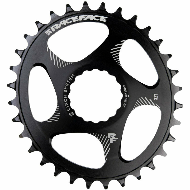 Race Face Direct Mount 10/12 Speed Oval Chainring Black