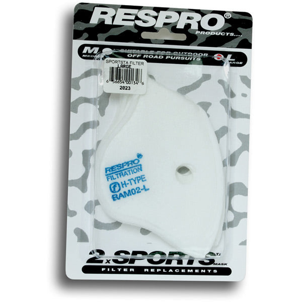 Respro Sportsta Filter - Pack Of 2 White