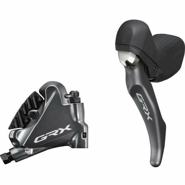 Shimano GRX BL-RX810 Hydraulic Disc Brake Lever Bled With BR-RX810 Calliper Left Rear Black