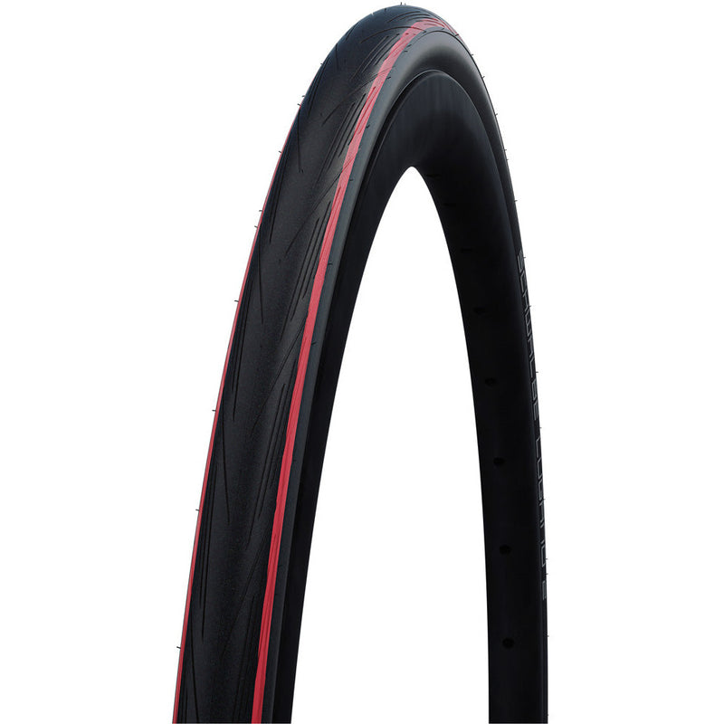 Schwalbe Lugano II K-Guard Folding Tyre Black / Red