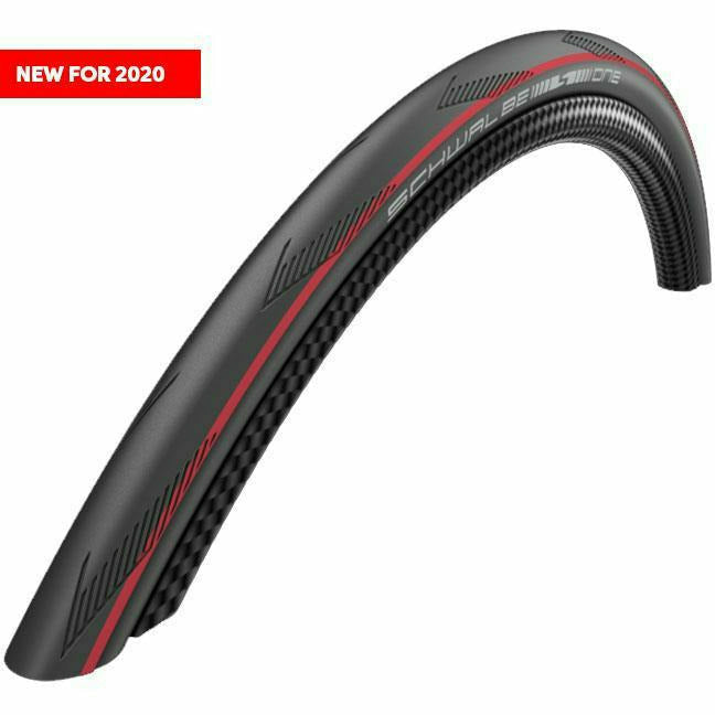 Schwalbe One Performance RaceGuard Folding Tyre Red