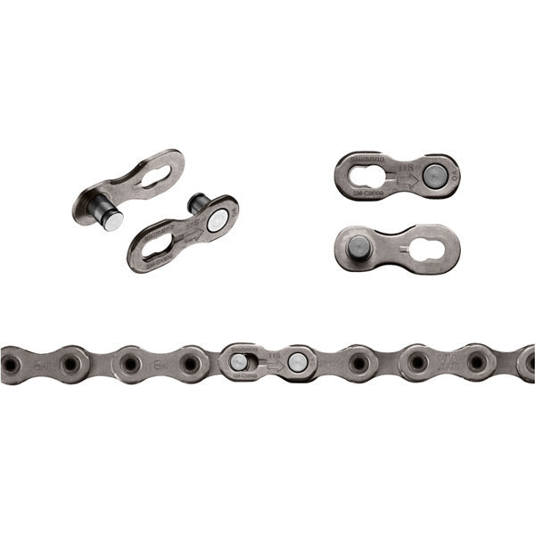 Shimano Spares SM-CN900 Quick Link For Shimano Chain - Pack Of 2 Silver