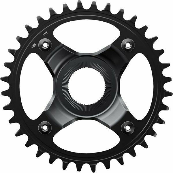 Shimano STEPS SM-CRE80 Steps Chainring 12 Speed 56.5 MM Chainline Superboost Black