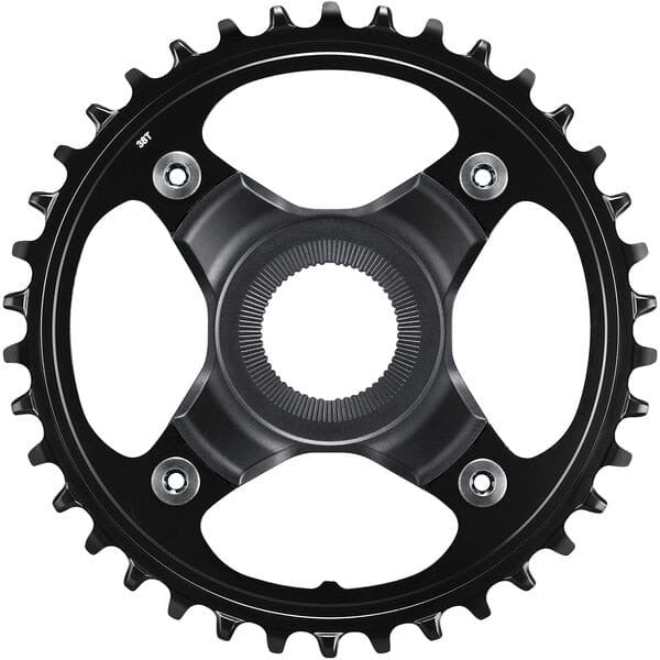 Shimano STEPS SM-CRE80-B Chainring Without Chain Guard For Chain Line Black