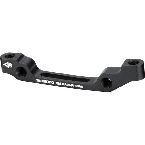 Shimano XTR M985 Adapter For Post Type Calliper For 160 MM IS Fork Mount Black
