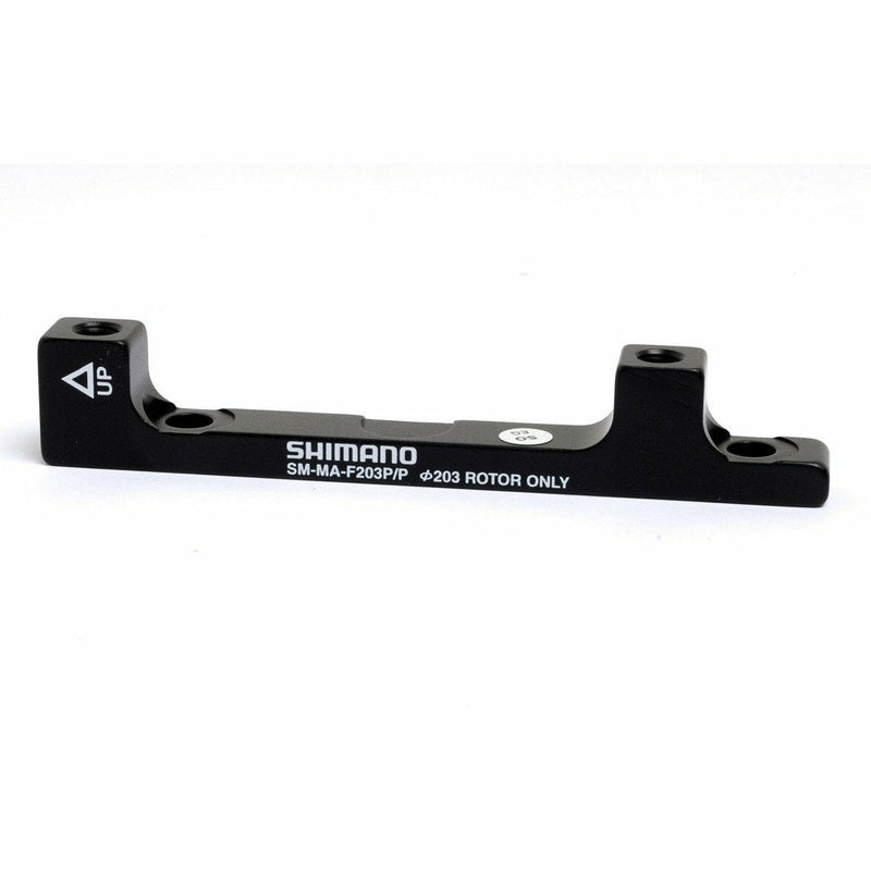 Shimano Spares SM-MAF203PP Adapter For Post Type Calliper For Post Type Fork Mount Black