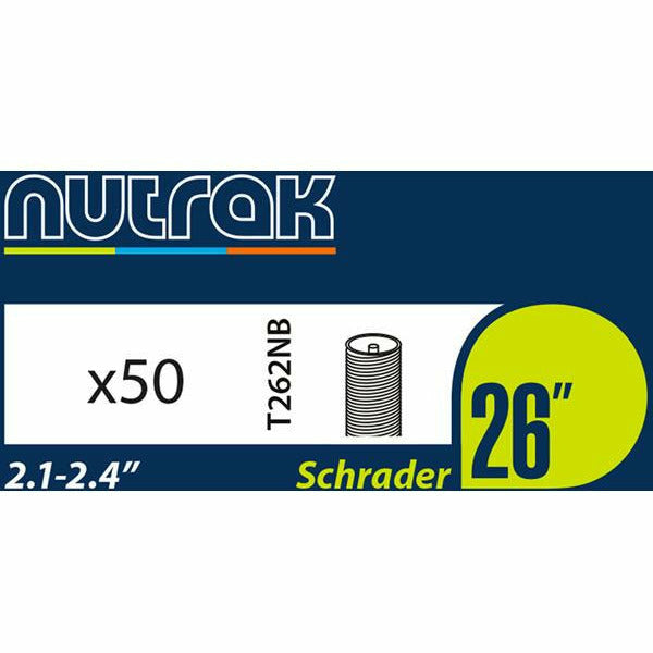 Nutrak Schrader Inner Tube - Box Of 50