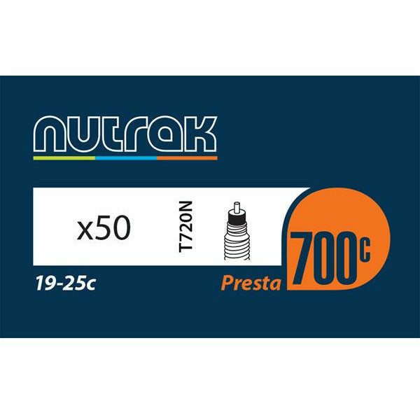 Nutrak Presta Inner Tube - Box Of 50