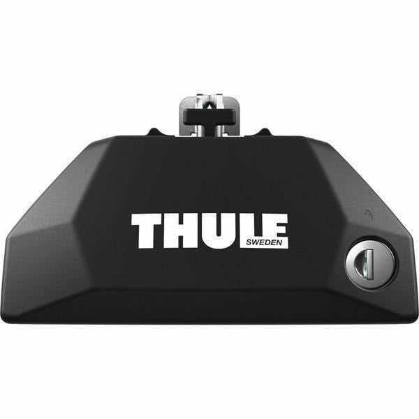 Thule 7106 Evo Flush Rail Foot Pack For Cars With Low Profile Roof Rails Black - Pack Of 4