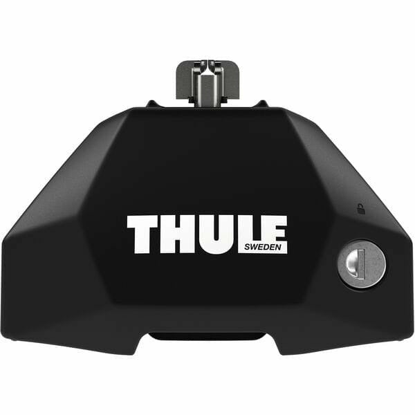 Thule 7107 Evo Fixpoint Foot Pack For Cars With Lbuilt-In Fixpoints Black - Pack Of 4
