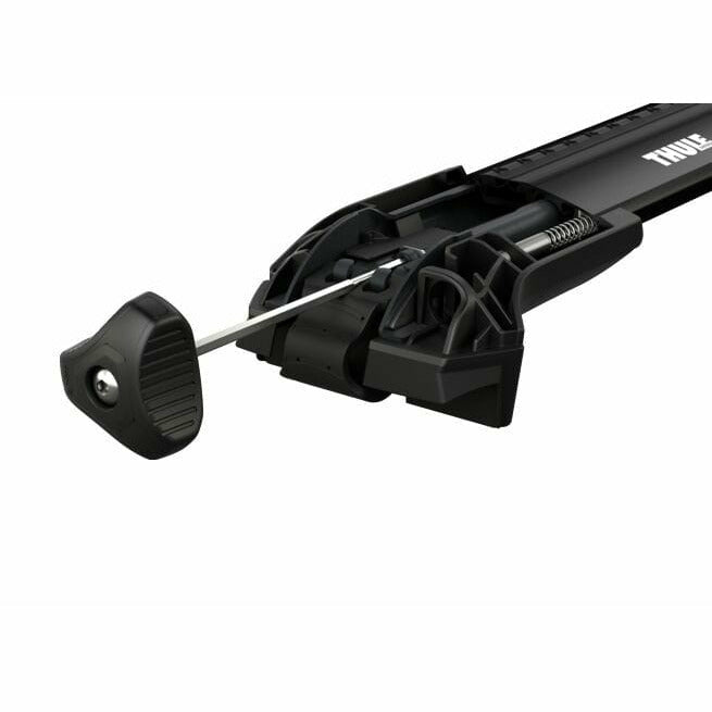 Thule 7204 Edge Raised Rail Foot Pack For Cars With Roof Rails Black - Pack Of 4