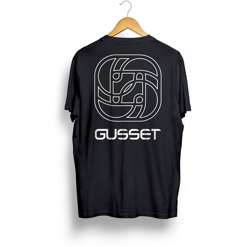 Gusset Components Logo T-Shirt Black