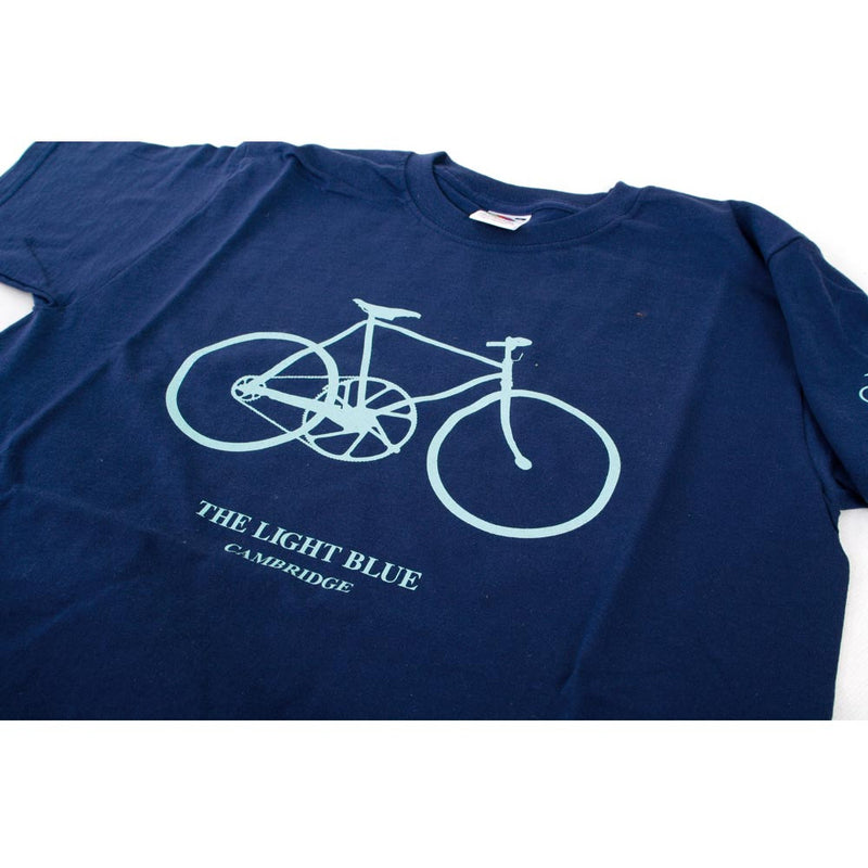 The Light Blue Sport Old Bike T-Shirt Navy Blue