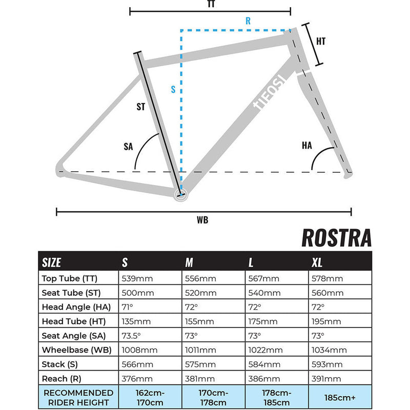 Tifosi Rostra Disc Tiagra 10x Bike Chrome