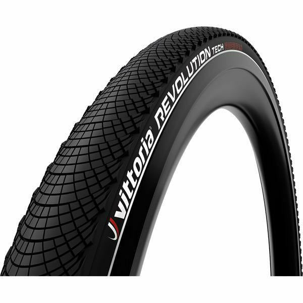 Vittoria Revolution Tech Rigid Reflex G2.0 Urban Tyres Full Black
