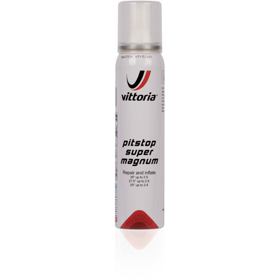 Vittoria Pit Stop Magnum Tyre Inflator And Sealant White