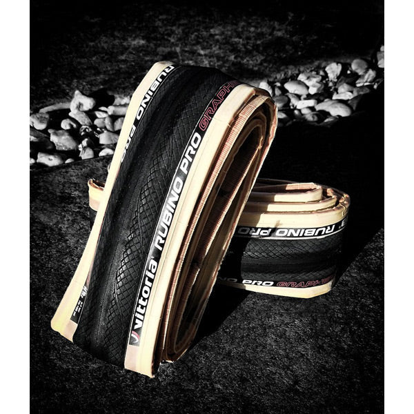 Vittoria Rubino Pro IV Fold G2.0 Clincher Tyre Black / Tan