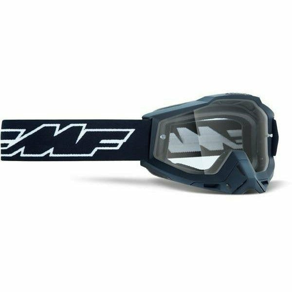 FMF Goggles Powerbomb Goggle Rocket Black Clear Lens
